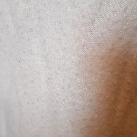 Cozy White Sweater with Snowflake Embellishments - Picture 5 of 5